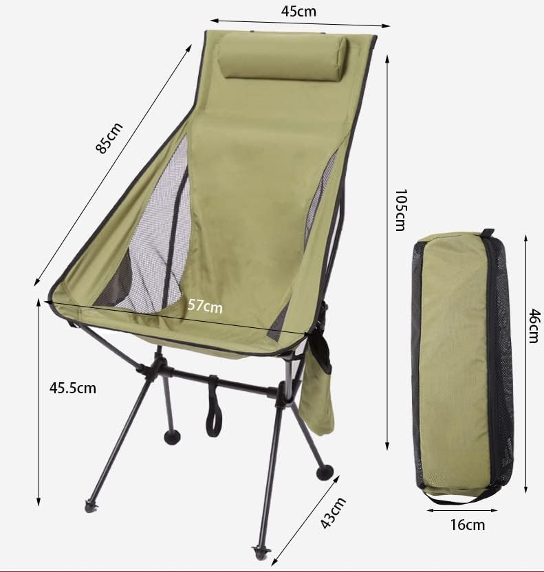 SENKAR アウトドアチェア 2WAY キャンプ椅子 ローチェア 軽量 2